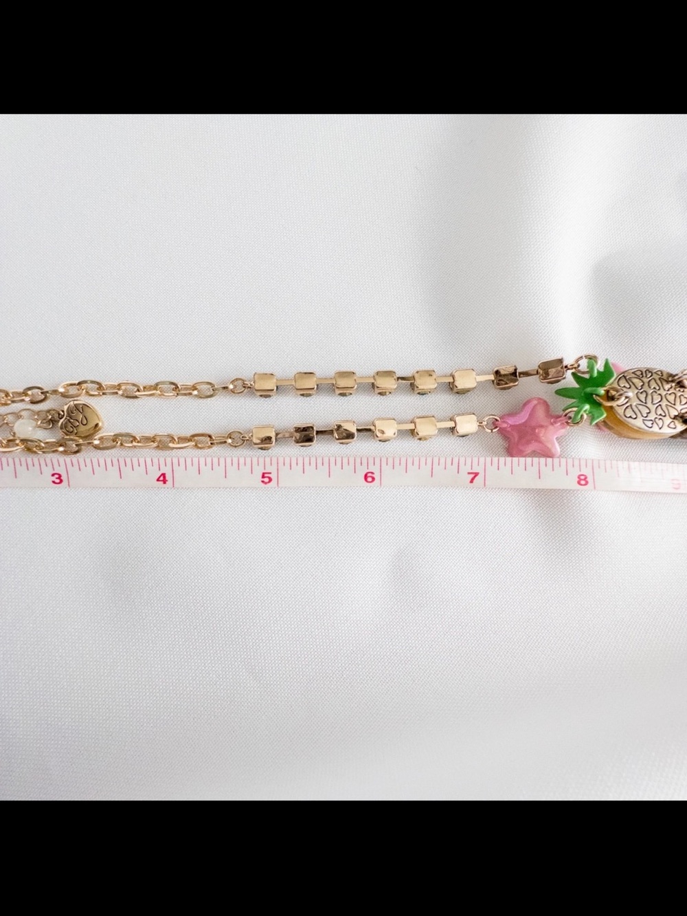 NWT 🌺Rare🌺 Betsey Johnson Tropical Island Time Tiki Pineapple Skull Necklace - Picture 7 of 11